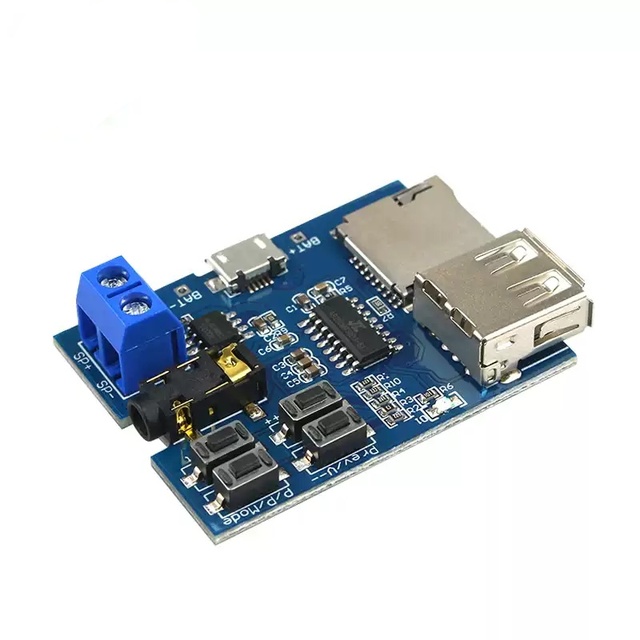 MP3 Lossless Decoding Board with Built-in Amplifier, MP3 Module,decoding Player