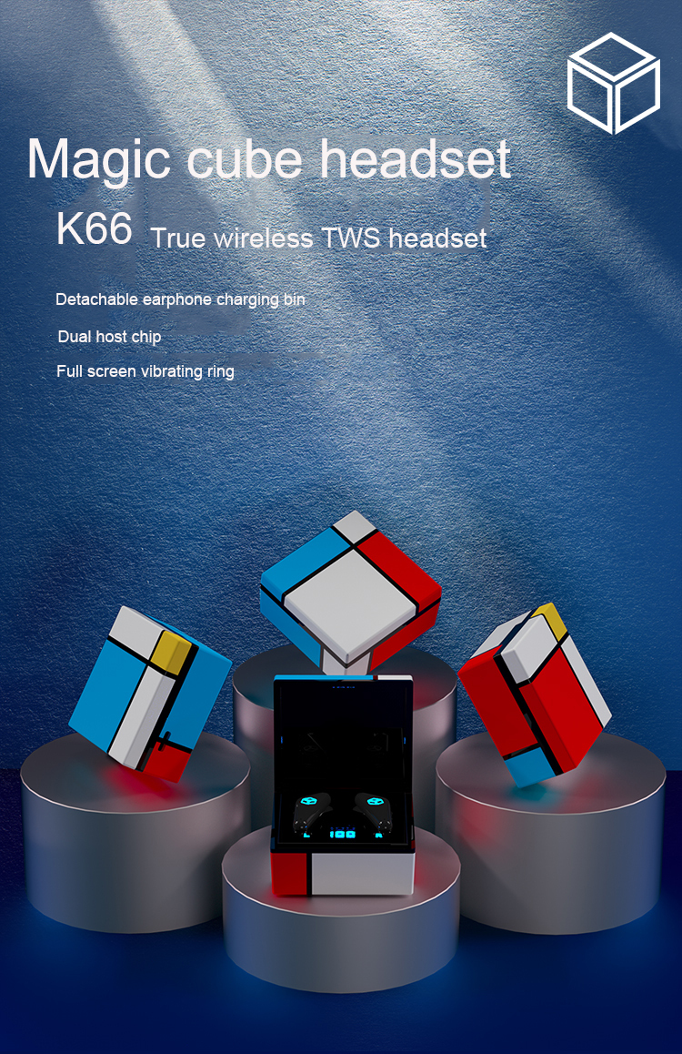 K66 Magic Cube TWS Earphone - ANKUX.COM