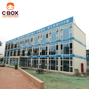 Cbox - Casa Contenedor Prefabricada de Acero Ecológica de 3 Pisos, Módulo de Hospital Móvil, Campamento Minero, Casa Contenedor de 3 Pisos en Paquete Plano - Product Image 1