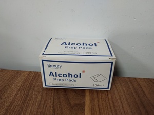 Venta al por Mayor de 100 Toallitas de Algodón 100% Puro con <span class=keywords><strong>Alcohol</strong></span>, Envueltas Individualmente, con 75% de <span class=keywords><strong>Etanol</strong></span> para Uso Diario - Product Image 2