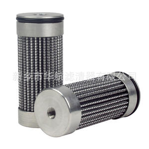 26*61 boîte de vitesses énergie éolienne filtre à huile de lubrification 10um filtre à huile de machine plié en fibre de verre - Product Image 3