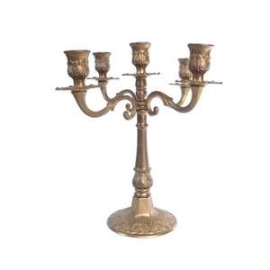 Candelabro grande de diseño antiguo para boda, centro de mesa, soporte de vela para el hogar y decoración, LI - Product Image 3