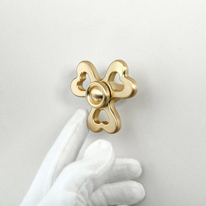 Modern Minimalist Heart Shape Cabinet Handle Zinc Alloy Rotatable Wardrobe Drawer <b>Knob</b> Nordic Style Easy Installation - Product Image 2