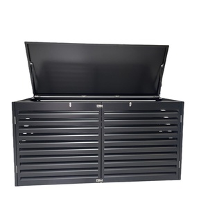 Trang trí nhôm AC điều hòa không khí Bìa outdooraluminum louver ngoài trời đơn vị ngưng - Product Image 5