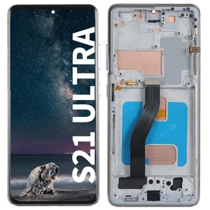 จอแสดงผล OLED สำหรับ S21 Ultra 5G ของแท้แบบ Incell พร้อมการรับประกัน 1 ปี ขายส่ง - Product Image 1
