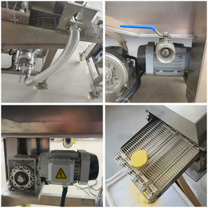 Máquina Automática para Rebozar Camarones de 1.05kw y 200kg/h para Pollo, Raíz de Loto, <span class=keywords><strong>Berenjena</strong></span>, Carne Crujiente y Alimentos Fritos - Product Image 5