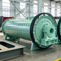 Broyeur à boulets de ciment grande capacité 1100 kW pour la production de poudre de clinker de ciment, équipement de broyage pour moulin à tubes de production de ciment