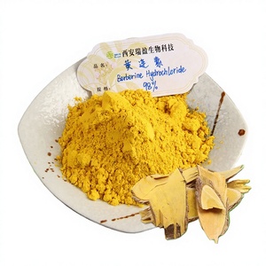 Extracto de Berberina en Polvo, Suplementos Dietéticos, 98% de Clorhidrato de Berberina en Polvo - Product Image 1