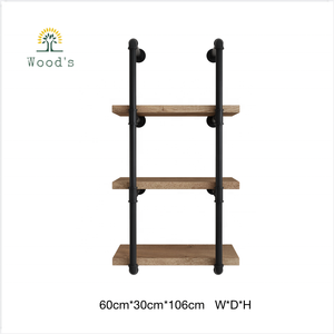 Juego de muebles de <span class=keywords><strong>barber</strong></span>ía de estilo industrial Suministros de salón de madera para centro comercial y hotel para <span class=keywords><strong>barber</strong></span>ías urbanas - Product Image 2