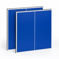 Table de tennis de table directement de l'usine, plateau 1525x1370mm, 2 pièces |   Panneau de fibres à haute densité pour table de ping-pong OEM |   CARB-P2 CE ENF MDF