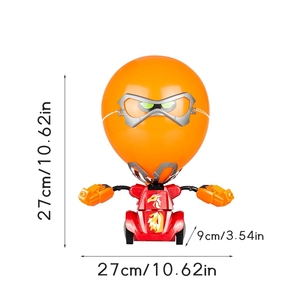 MILI Coche <span class=keywords><strong>de</strong></span> Batalla <span class=keywords><strong>Robot</strong></span> Globo <span class=keywords><strong>de</strong></span> Juguete <span class=keywords><strong>de</strong></span> <span class=keywords><strong>Control</strong></span> Remoto <span class=keywords><strong>de</strong></span> Dibujos Animados, Paquete <span class=keywords><strong>de</strong></span> 2 Piezas con Chasis <span class=keywords><strong>de</strong></span> <span class=keywords><strong>Robot</strong></span> y Funciones <span class=keywords><strong>de</strong></span> Luz y Sonido - Product Image 5