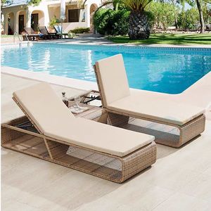 Ensemble <span class=keywords><strong>de</strong></span> meubles <span class=keywords><strong>de</strong></span> patio modernes et imperméables en <span class=keywords><strong>aluminium</strong></span> chaise longue pliable en métal lit <span class=keywords><strong>de</strong></span> jour pour hôtels piscines extérieures <span class=keywords><strong>bain</strong></span> <span class=keywords><strong>de</strong></span> <span class=keywords><strong>soleil</strong></span> - Product Image 3