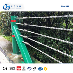 Cavo autostradale Guardrail filo fune barriera di sicurezza flessibile cavo Guardrail sistema di barriera - Product Image 5