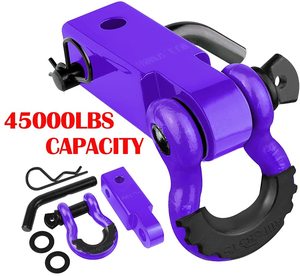 <span class=keywords><strong>Crochet</strong></span> de remorquage en acier carbone <span class=keywords><strong>pour</strong></span> véhicule tout-terrain 4x4, barre de remorquage <span class=keywords><strong>pour</strong></span> voiture, <span class=keywords><strong>attelage</strong></span> avec anneau en D de 3/4 - Product Image 6