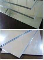 Panel de Revestimiento de Aluminio Espejo Anodizado Dorado, Plateado y Negro de 4 mm, Panel ACM para Decoración de Paredes Exteriores