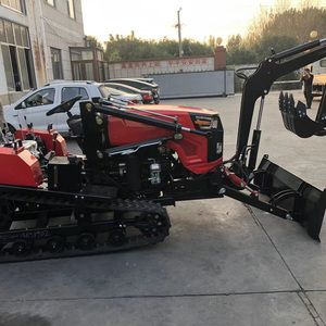 Mini-tracteur chenillé chinois 25HP 35HP 40HP, cultivateurs, mini-motoculteurs, tracteurs rotatifs à roues à vendre - Product Image 4