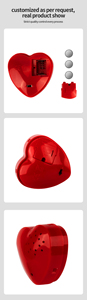 Biểu Tượng Tùy Chỉnh Hình Trái Tim Nhỏ Ghi Âm Nhịp Tim Âm Thanh Mô-đun Cho Thú Nhồi Bông Đồ Chơi - Product Image 6