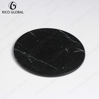 Assiettes à dîner en marbre élégantes personnalisables, planches à découper en hêtre, plateaux à sushi, design moderne, fabrication OEM en Malaisie PL-001A-FOST