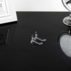 Nhựa trong suốt Apple-Heart hình hiển thị móc cho đồ trang sức siêu thị triển lãm hiển thị với siêu cửa hàng khe cắm - Product Image 4