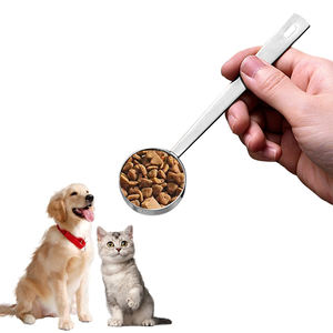 6 adet 304 paslanmaz çelik kedi köpek maması ölçü kepçe ölçüm kaşık <span class=keywords><strong>Pet</strong></span> gıda ölçüm kepçe - Product Image 1