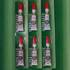 Colle Super Forte ZT 138 Guo Elephant 3g – Gel Rouge Instantané pour Réparation Plastique et Métal - Product Image 1
