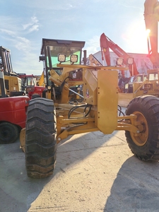 รถเกรดเดอร์มือสอง Caterpillar 140H/140G/140K ของญี่ปุ่นแท้ พร้อมเครื่องยนต์ PLC ปั๊ม และเกียร์บ็อกซ์ สภาพดี ขาย - Product Image 6