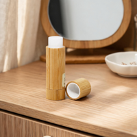 Tubes carrés rechargeables en plastique pour rouge à lèvres et baume, personnalisables, emballage cosmétique DIY, pour la maison, le salon et les voyages