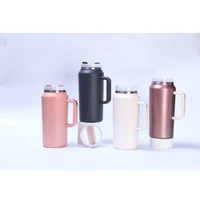 Bouteille d'eau de sport de grande capacité 1200ML 600ML Portable Outdoor Double Drinking Summer Direct Drinking Bottle