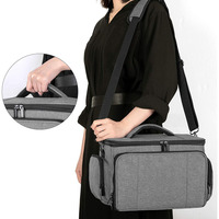 Sac de transport portable à double couche pour accessoires de cricket, sac de rangement de voyage pour presse à tasses Cricut