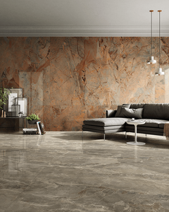 700x1500 <span class=keywords><strong>Havana</strong></span> grey sàn gỗ gạch sứ cho trang trí nội thất thiêu kết đá đánh bóng tráng men slab Luster - Product Image 5