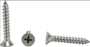 Metric Pan Head Self Tapping <b>Screws</b> 304 Stainless Steel Coarse Thread Plain Finish - Product Image 3