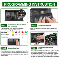 893MAX 890MAX Control remoto 310MHz 315MHz 390MHz para seguridad 2.0 Abridor de puerta de garaje eléctrico