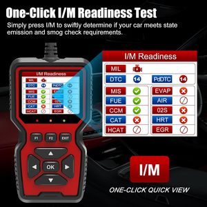 Herramienta de diagnóstico de código de escáner de coche <span class=keywords><strong>OBDII</strong></span>/EOBD V519 ELM327 para coches de 12V desde 1996 - Product Image 3