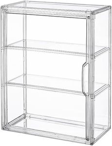 商店展示用亚克力收纳盒 防尘展示柜 3 层透明展示柜 用于展示模型 - Product Image 1