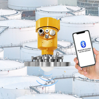 Transmisor de Radar de Nivel de Líquido Continuo, Protección IP68, Precisión de 1 mm, Frecuencia de 76-81 GHz, Estructura de Aluminio y Acero Inoxidable 1