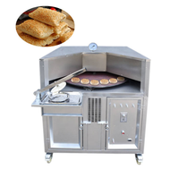 Four rotatif à gaz naturel en acier inoxydable pour chapati, pita, roti indien, pain irakien, pain tandoori