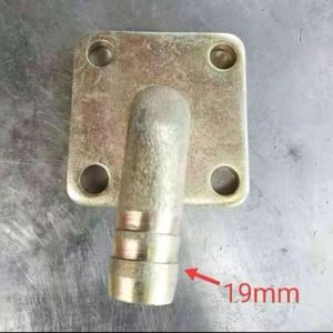 Connecteur de pompe hydraulique, bride en aluminium de 19mm pour composants hydrauliques d'entrée et de sortie d'huile - Product Image 1