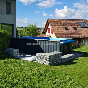 Conteneur d'expédition piscine 20 pieds conteneur <span class=keywords><strong>maison</strong></span> avec piscine piscine et <span class=keywords><strong>jacuzzi</strong></span> conteneur - Product Image 4