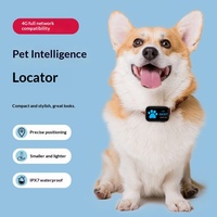 Collier GPS pour petits animaux, étanche, 4G, toutes réseaux, positionnement en temps réel, clôture électronique, écran HD 47IPS, GPS/WiFi/LBS