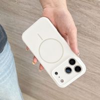 Nouvelle coque magnétique en silicone à trous fins pour iPhone 12 13 14 15 16 17 Pro Max 14 15 16 17 18 Air – Étui de téléphone portable