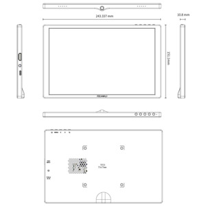 Console de jeu portable <span class=keywords><strong>FEELWORLD</strong></span> D10 pour Switch, personnalisation de l'emballage, fonction tactile, directement de l'usine - Product Image 6