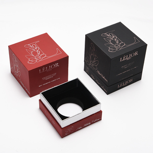 XJT kotak kemasan produk perawatan kulit mewah kotak penutup bumi dan kardus kaku dengan Logo kustom dan sisipan - Product Image 1