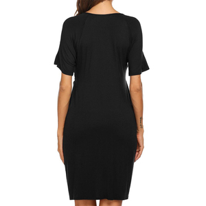 All'ingrosso vestito da <span class=keywords><strong>donna</strong></span> estivo per l'allattamento al seno per la casa <span class=keywords><strong>pigiama</strong></span> da <span class=keywords><strong>donna</strong></span> a manica corta mamma - Product Image 6