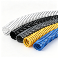 Tuyau flexible en plastique ondulé |   Tuyau nervuré renforcé pour la ventilation et la collecte des poussières