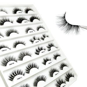 Pestañas de Visón Sintético al por Mayor en Oferta, Caja de Pestañas Personalizada, Pestañas Postizas Gruesas y Voluminosas, Pestañas de Pelo Sintético Reutilizables al por Mayor - Product Image 3