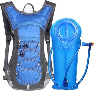 Free Sample 2L BPA Free Bladder Cycling Hydration Packs Trail <b>Running</b> Vest <b>With</b> 2L Bladder Reservoir Marathoner Hydro Backpack - Product Image 4
