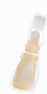 120ml 4oz Silicone Bébé Cuillère D'alimentation Sucette Petite Taille Imprimé Bec Squeeze pour Loffel Riz <span class=keywords><strong>Biberon</strong></span> Fait PP - Product Image 5