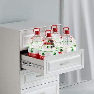 Kính thiên văn kênh ngăn kéo trượt ngăn kéo đường sắt nhà bếp mang đồ nội thất con lăn trượt tủ quần áo bằng gỗ phần cứng bóng mang trượt - Product Image 6