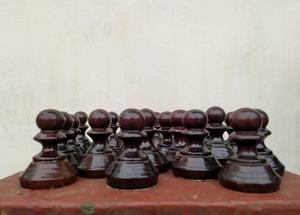 Peones de Madera Clásicos, Piezas Duraderas para Juegos de Mesa, Juegos de Estrategia, Juegos de Contar y Educación - Product Image 2