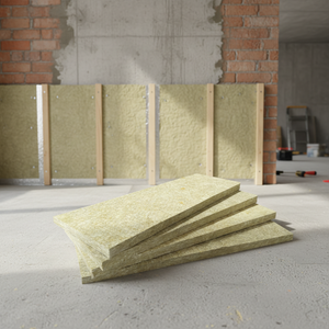 Laines de roche isolantes ASTM, isolation phonique et ignifuge, 76 mm, 152 mm, pour murs, plafonds et sols en bois ou acier. - Product Image 5
